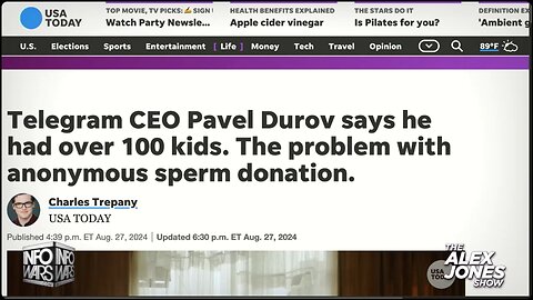 Real Reasons Pavel Durov Was Arrested & Charged In France