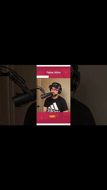 What in your #life have you allowed to take the place of #God #hardtruth #podcast #bible #jesus