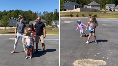 Family participates in 'parenting challenge' with hilarious results
