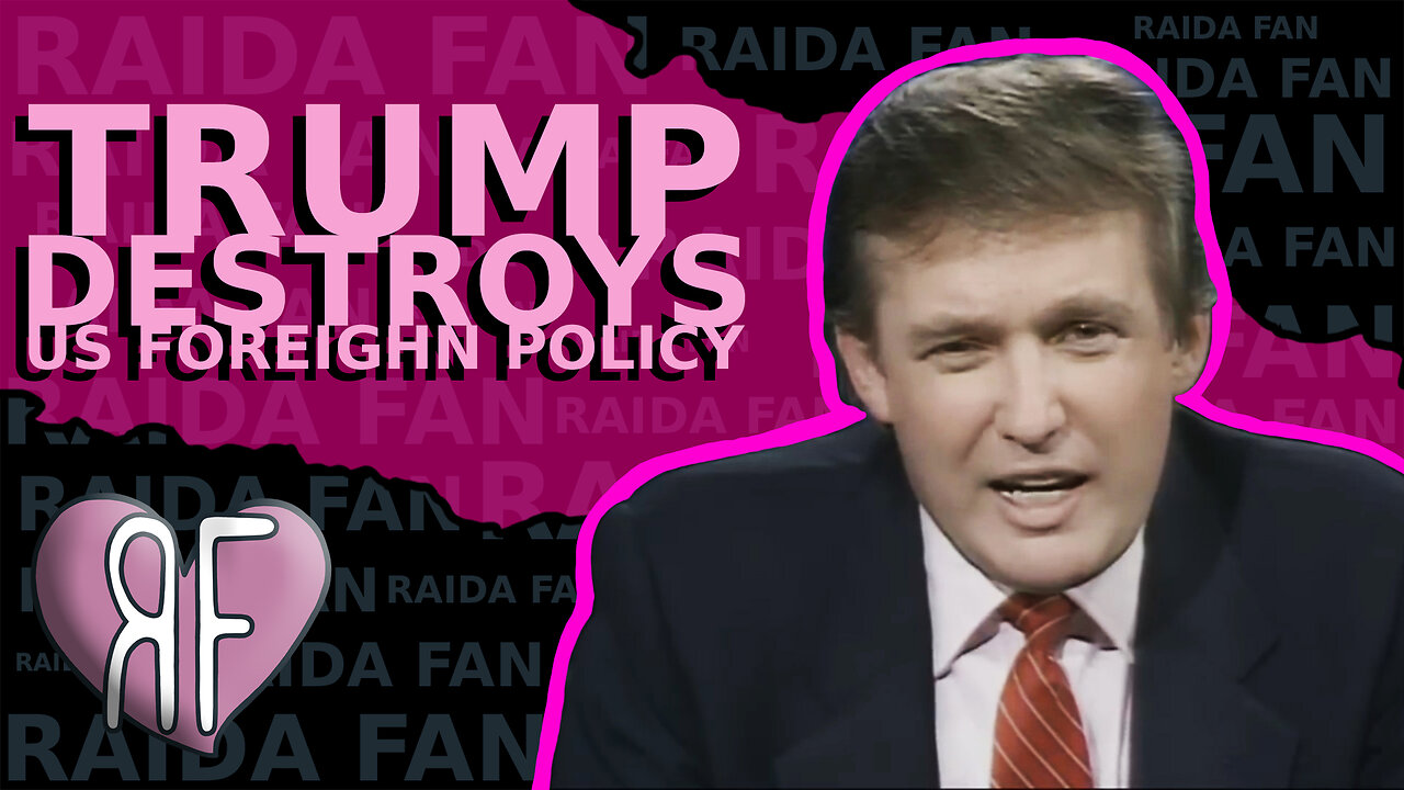 Donald Trump Bashes American Foreign Policy [Vintage 1987]