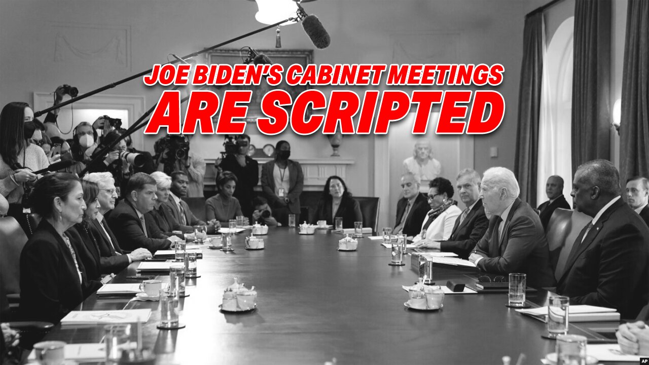 JOE BIDEN'S CABINET MEETINGS UNDER SCRUTINY AFTER REPORT HIGHLIGHTS SCRIPTED DISCUSSIONS