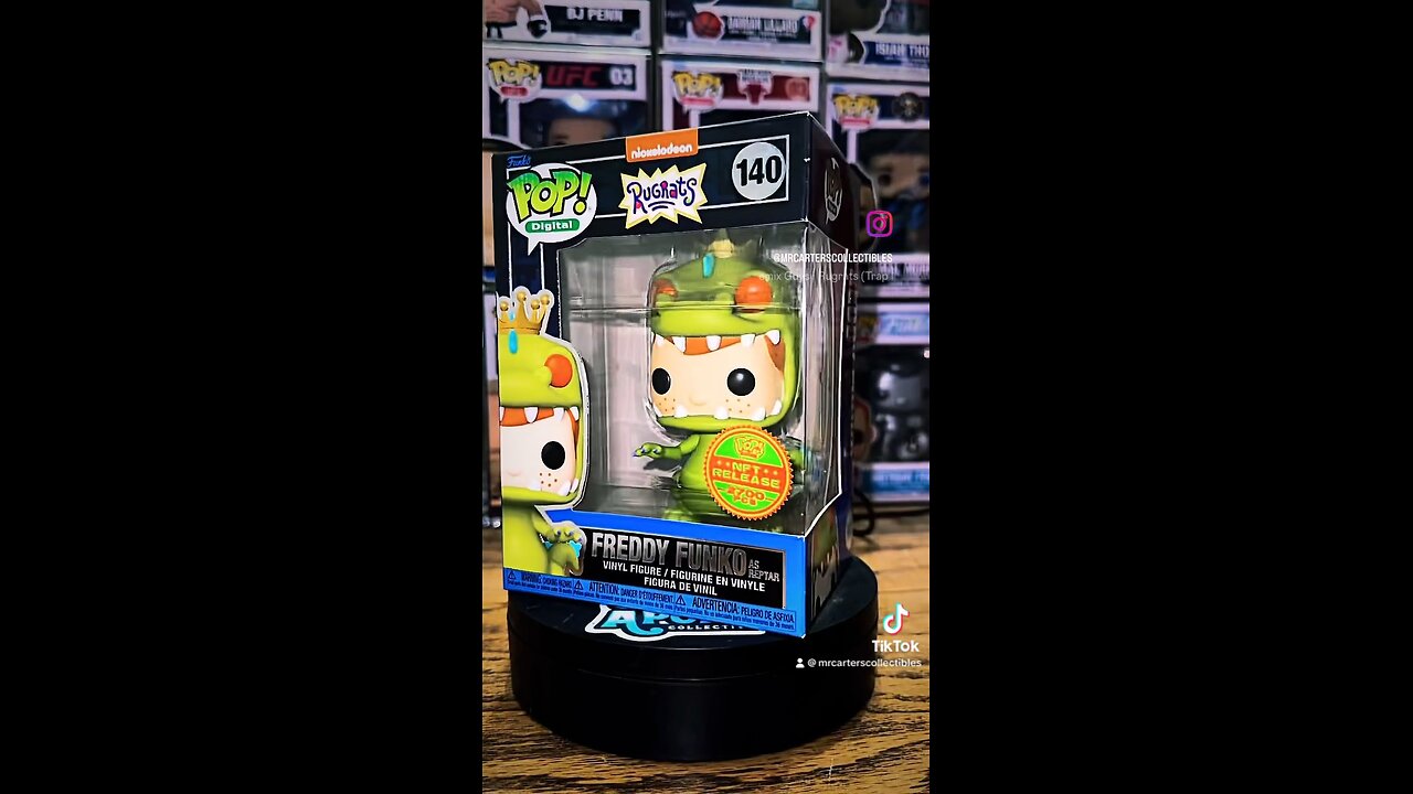 Meet my newest Funko friend: Freddy Funko channeling his inner Reptar! 🦖✨ #FunkoFun #ReptarNostalgia