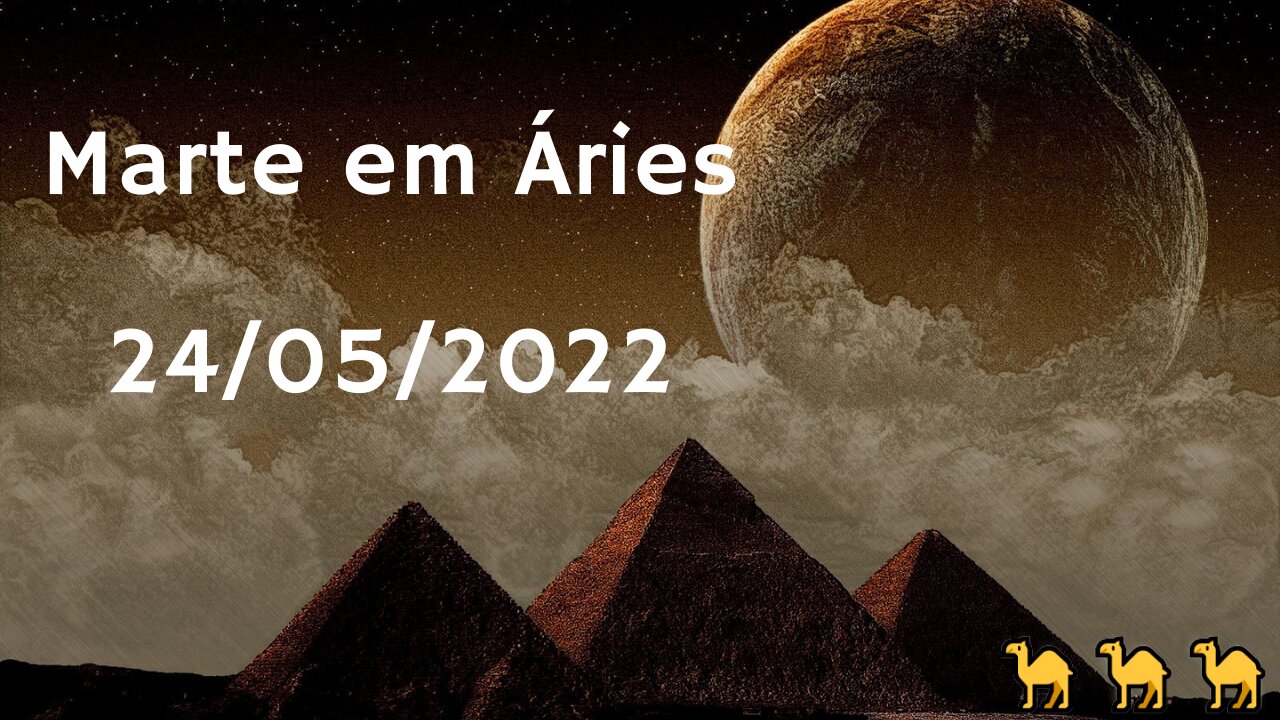 Marte em Áries - 24/05/2022