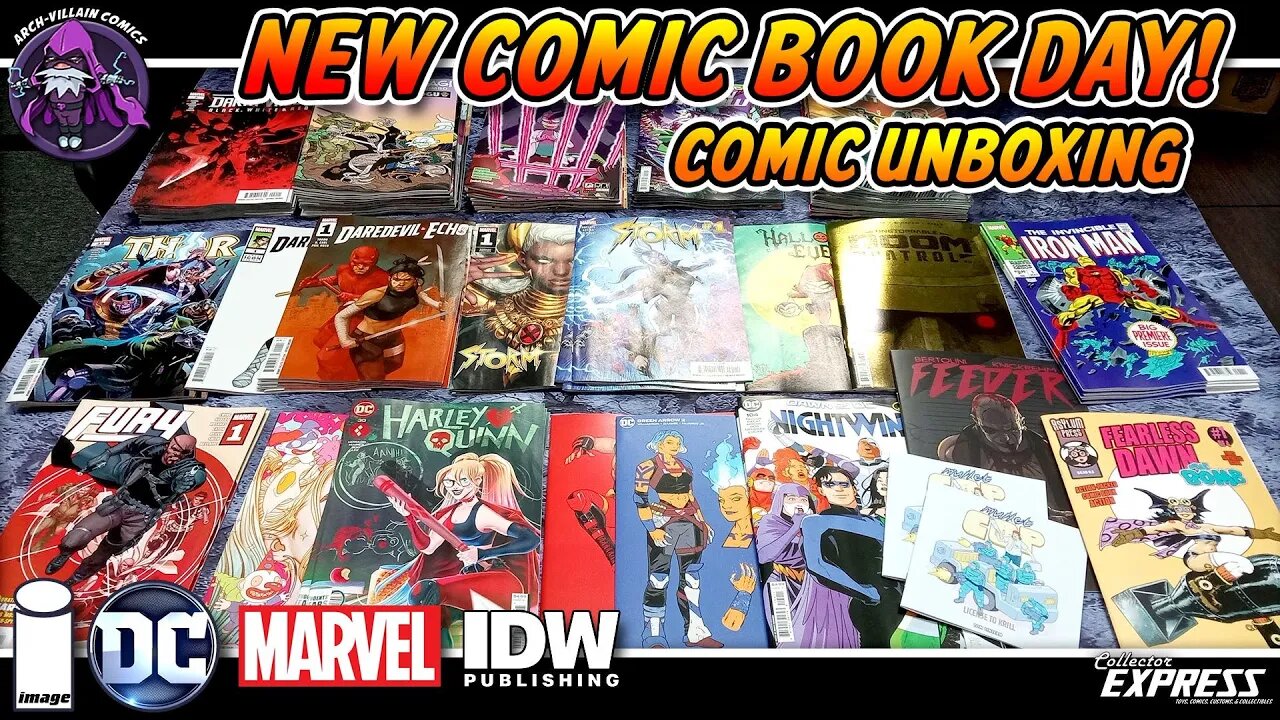 New COMIC BOOK Day - Marvel & DC Comics Unboxing May 24, 2023 - New Comics This Week 5-24-2023