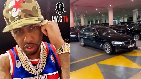 "This When U Know U In Dubai" Fabolous Shows Taxi Cabs That Are All BMW's & Benzes! 🚖