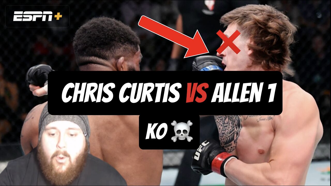 MMA GURU reacts to chris Curtis vs Allen 1