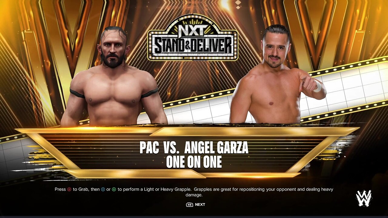 WWE 2k24 Pac vs Angel Garza