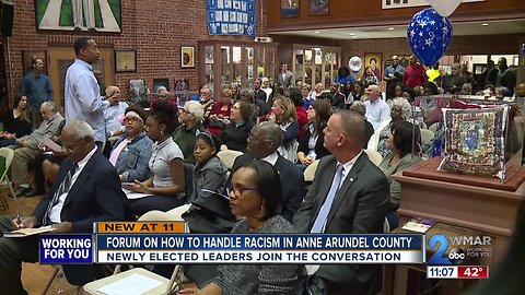 Newly elected officials asked for solutions to Anne Arunde County Racism