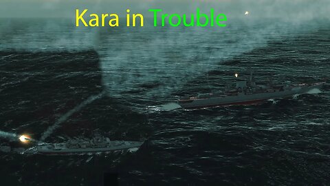 Desperate Fight with Kara cruiser - Cold Waters with Epic Mod