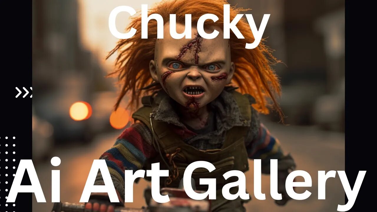Chucky Ai Art Gallery #chucky #aiart #lofi