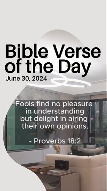 Bible Verse of the Day: June 30, 2024