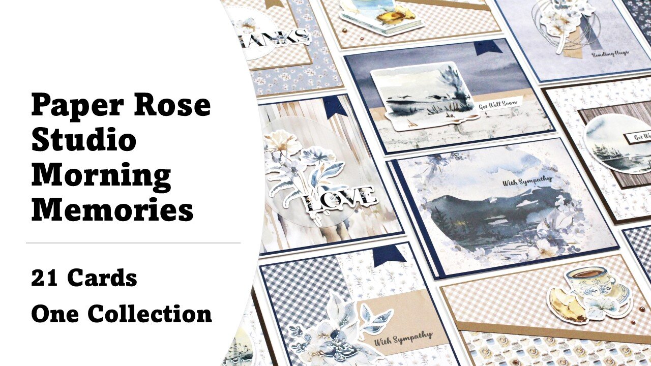 Paper Rose Studio | Morning Memories | 21 Cards 1 Collection