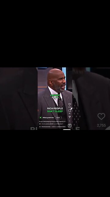 Rich people don't sleep #shorts #steveharvey #steve #motivation #wealthbuilding #moneymanagement