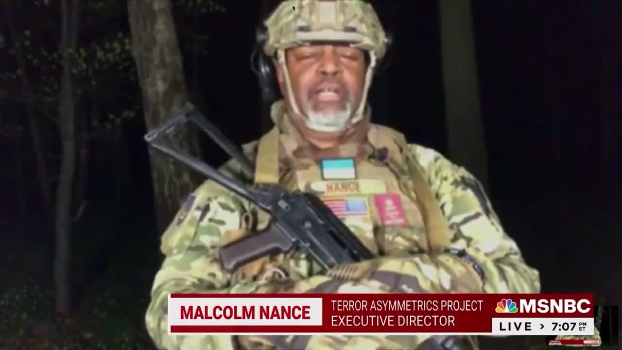 MSNBC's Malcolm Nance Joins Ukraine Foreign Legion In Cringy Forest Scene