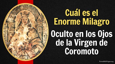 Cuál es el Enorme Milagro Oculto en los Ojos de la Virgen de Coromoto