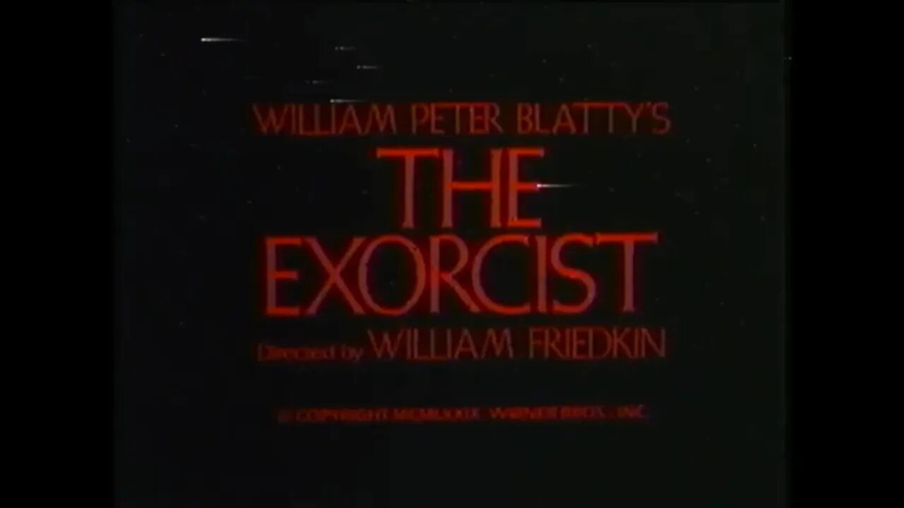 THE EXORCIST (1973) Trailer B [#VHSRIP #theexorcist #theexorcistVHS]