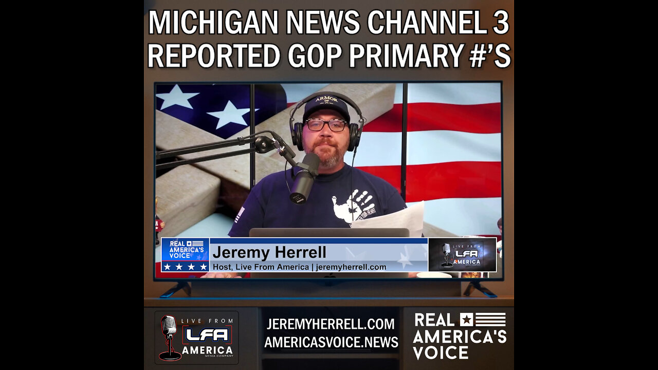 MI News Channel 3 Reports Results of Primaries --- A Week Early?