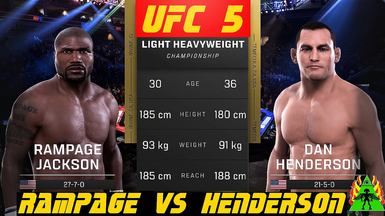 UFC 5 - RAMPAGE VS HENDERSON