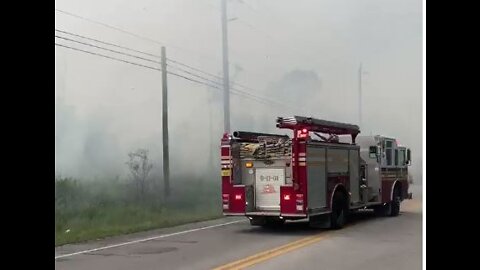 Lightning likely sparked 11-acre brush fire in Fellsmere