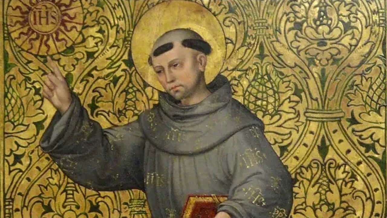 The Daily Mass: St Bernardine of Sienna