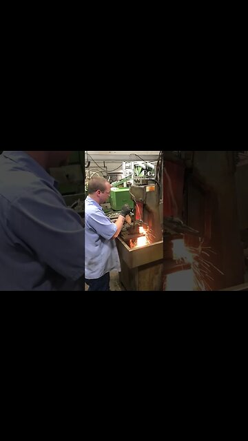 Amazing wet belt sander process!