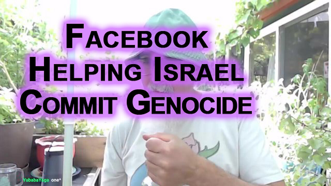 Facebook Helping Israel Commit Genocide: Mental Gymnastics of the Woke (SEE LINK ISRAEL LAVENDER AI)