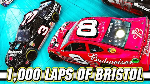 🔴 1,000 LAP RACE AT BRISTOL TO END 2022!! // NASCAR Heat 5 | Legends Mod LIVE