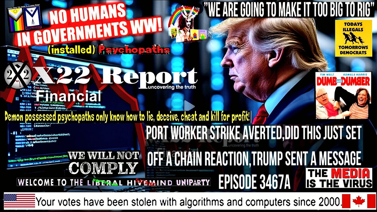 Ep. 3467a - Port Worker Strike Averted,Did This Just Set Off A Chain Reaction,Trump Sent A Message