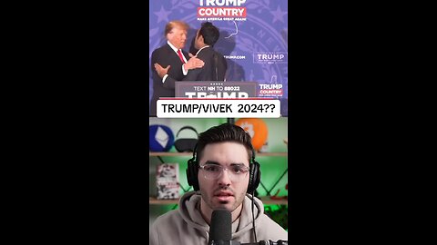 Donald Trump x Vivek Ramaswamys 2024??👀