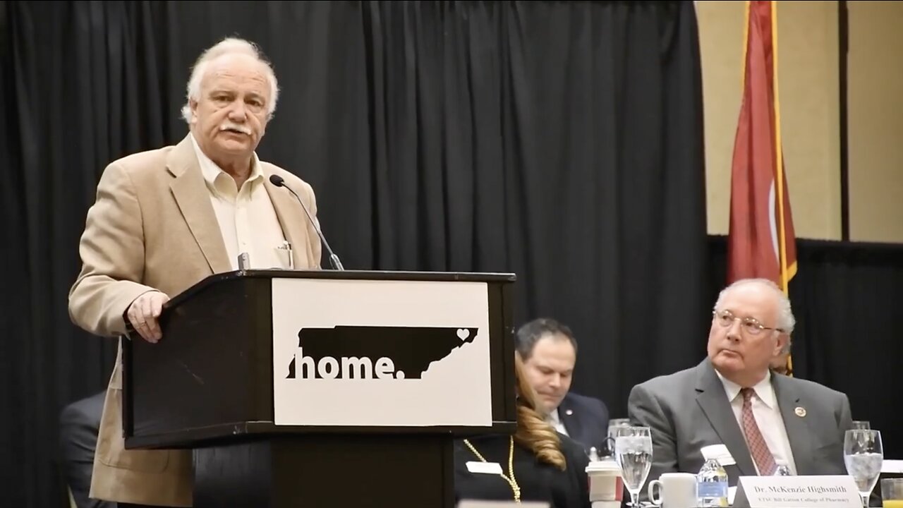 Bud Hulsey talks currency concerns at Legislative Breakfast