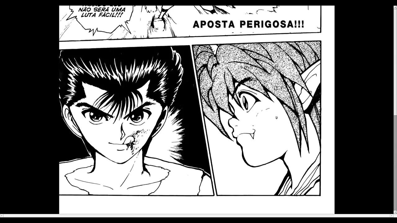 Yu Yu Hakusho Pt.72 - Aposta Perigosa!!! [Pause o Vídeo Caso Não Consiga Ler]