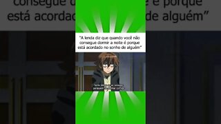 Motivo da sua insônia revelado #shorts #anime #memes