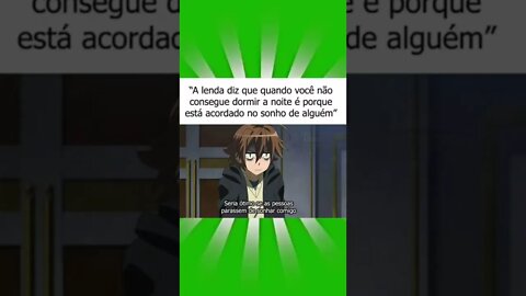 Motivo da sua insônia revelado #shorts #anime #memes