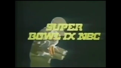 1975-01-12 Super Bowl IX Pittsburgh Steelers vs Minnesota Vikings