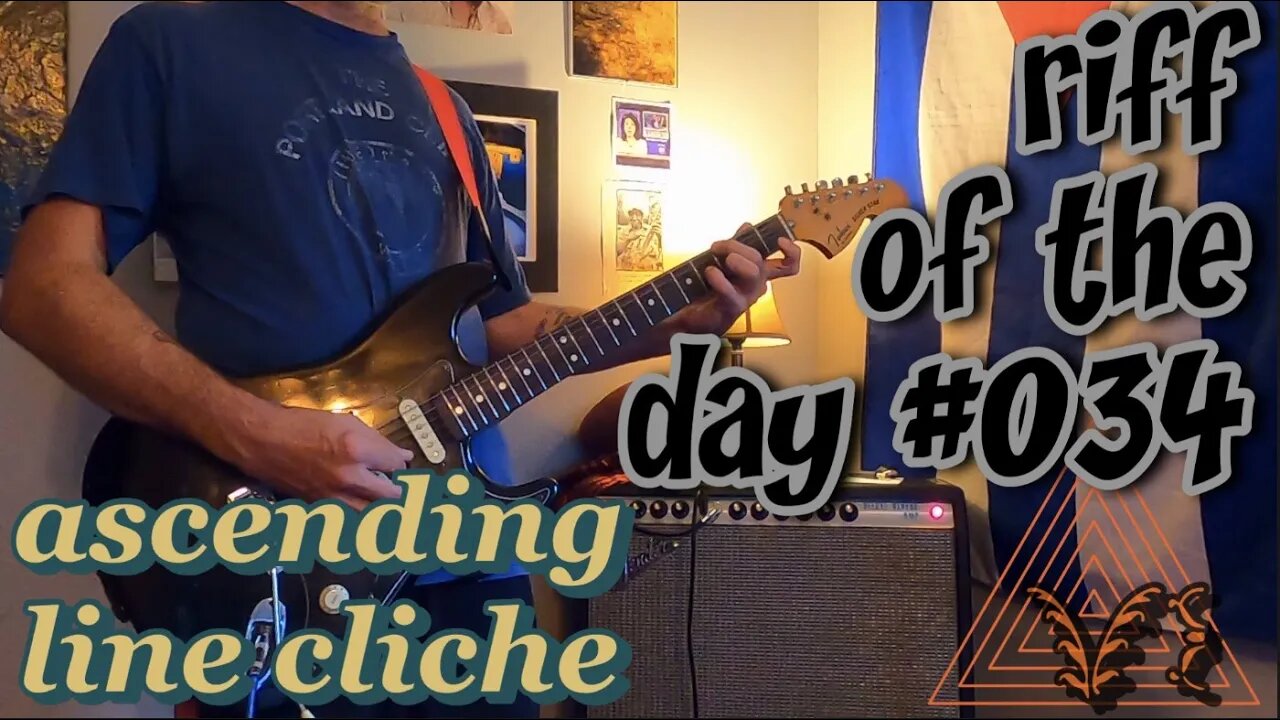 riff of the day #034 - ascending line cliche