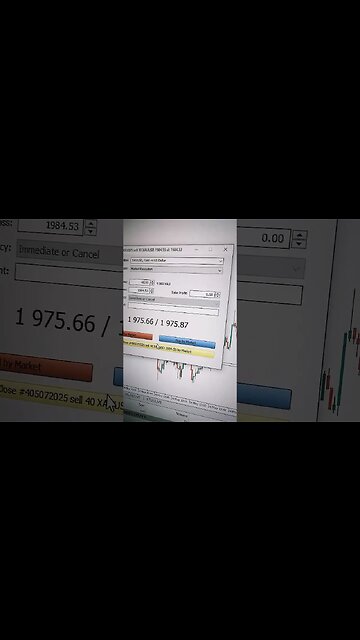 50 Lots 40K USD Trading Gold #forex