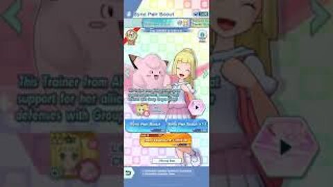 Pokémon Masters EX - Lillie Spotlight Scout Opening