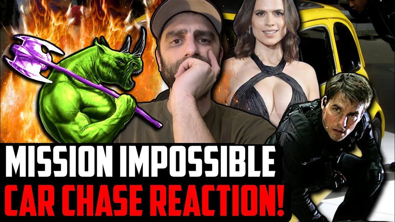 Mission Impossible Car Chase Scene Reaction - I Can't Wait For This Movie