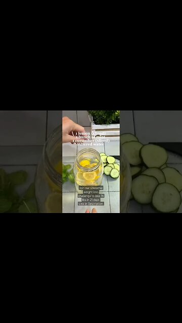 Homemade Debloating Water for Quick Result | How to get rid of water bloating fast #shorts