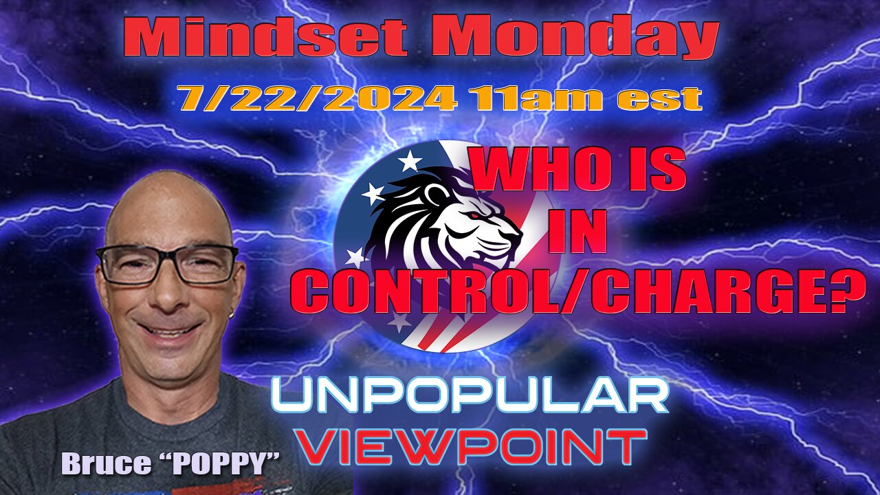 Mindset Monday with Poppy 7/22/24 11am est