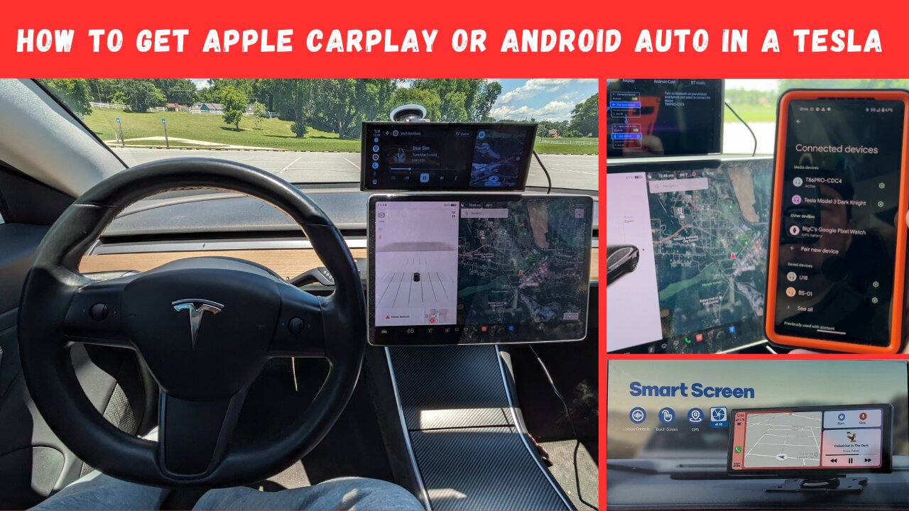 How To Get Apple CarPlay or Android Auto In A Tesla