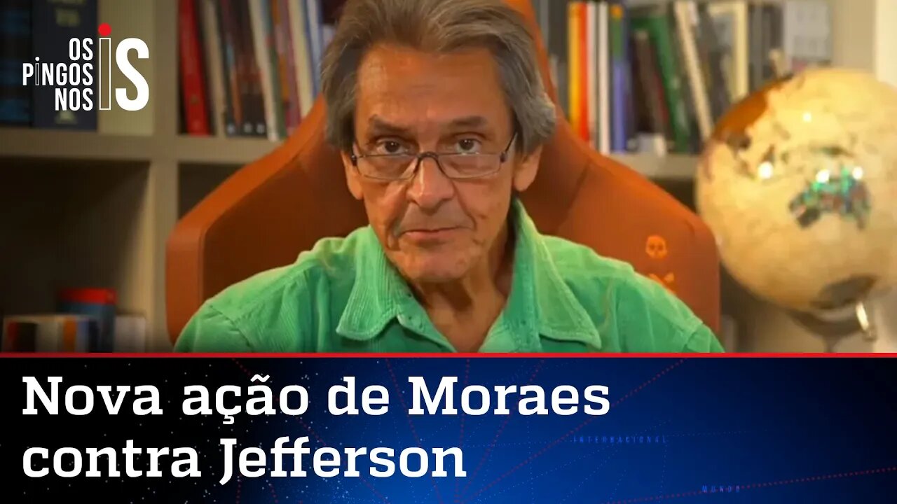 Moraes pede à Justiça a penhora da aposentadoria de Jefferson