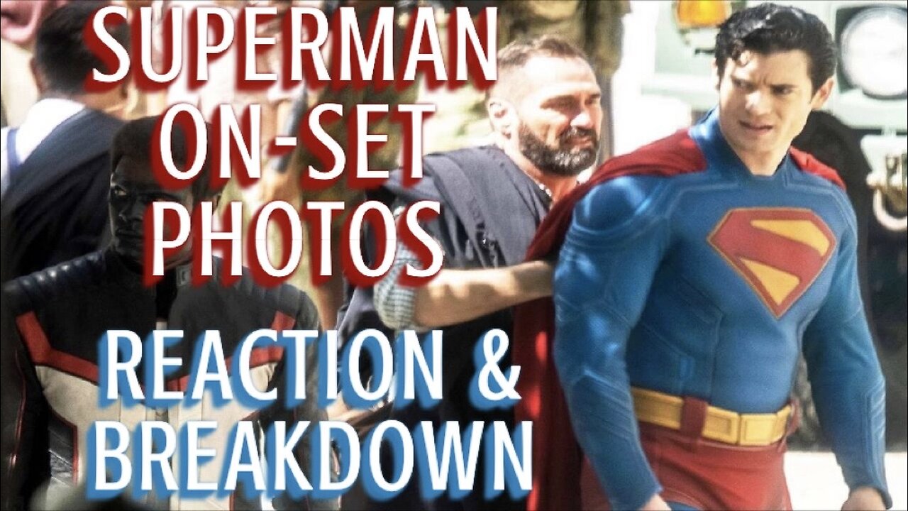 Superman Set Photos - New Suit, Mr Terrific, Lois Lane - BREAKDOWN