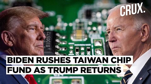 Biden Finalises $6.6b CHIPS Award For TSMC As Trump Threatens Tariffs, China Warns US On Lai Transit