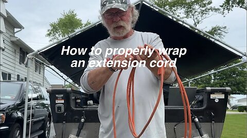 Wrap Your Extension Cords Like A Pro For Your Fishing Business!