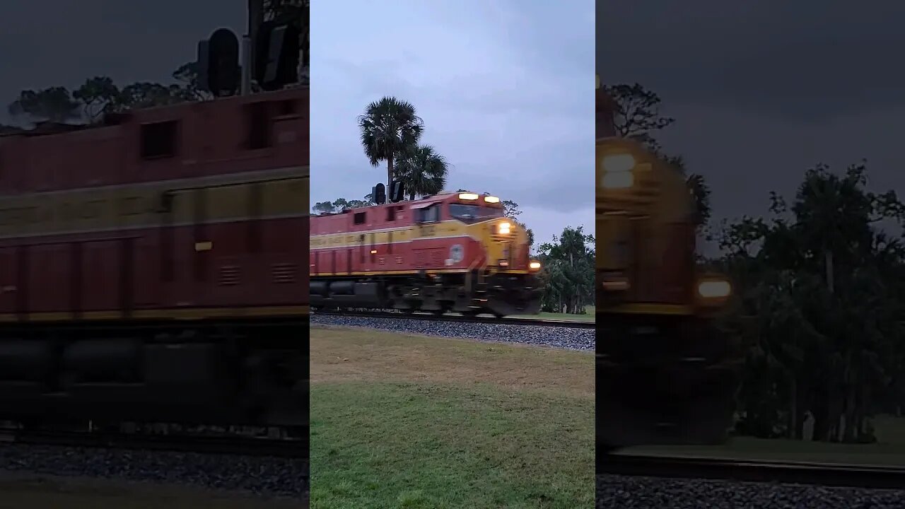 Florida East Coast Railway FEC-206 at Daytona Beach Golf Club in South Daytona #fec206 #railfanrob