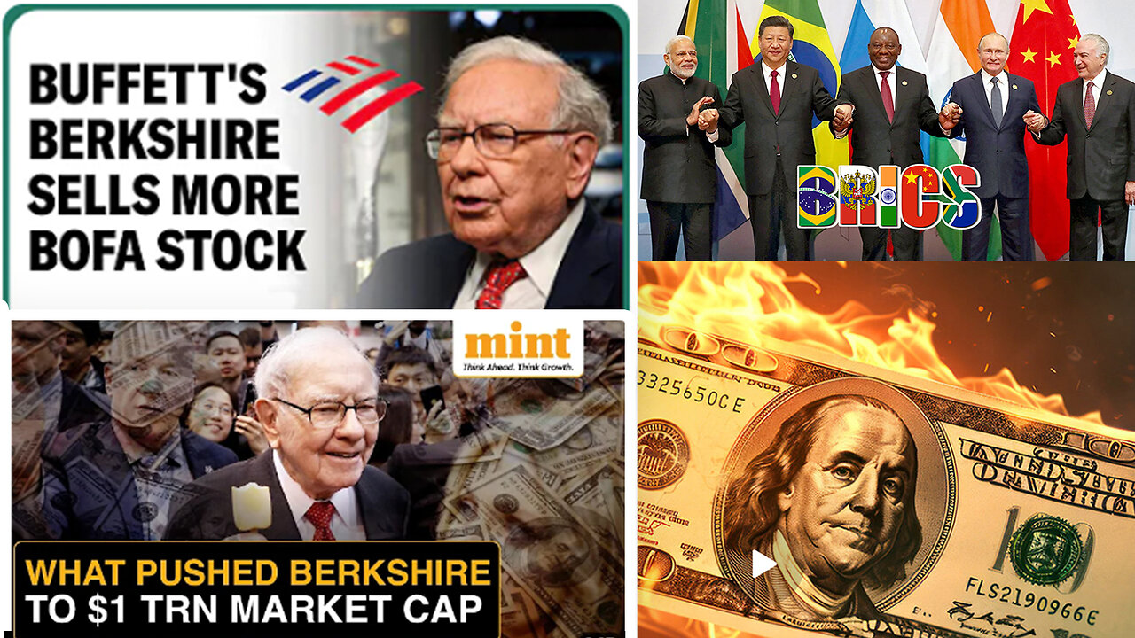 BRICS | Here Is Your Sign?| Why Are 126 Nations Meet To Discuss Ditching Dollar? | Why Are Bloomberg & Wallstreet Journal Reporting Gold to Hit $3K Per Ounce? BRICS Pay In Final Development Stage? Buffett BOA Sell-Off?