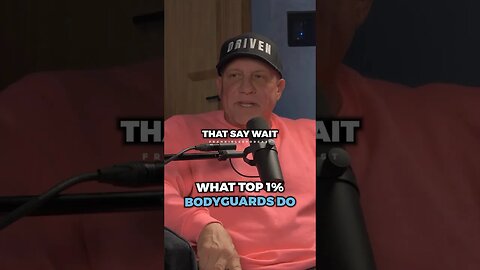 This is what TOP 1% bodyguards do ..