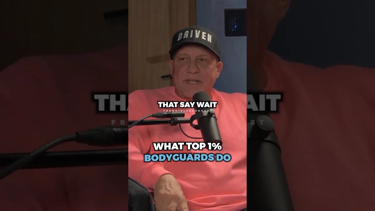 This is what TOP 1% bodyguards do ..