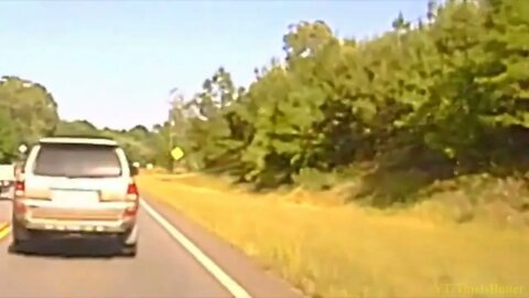 Cornelia Police Dept. releases video of wreck caused by cop who was texting and driving